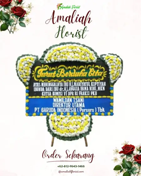 Papan Bunga Duka Sarwogadung